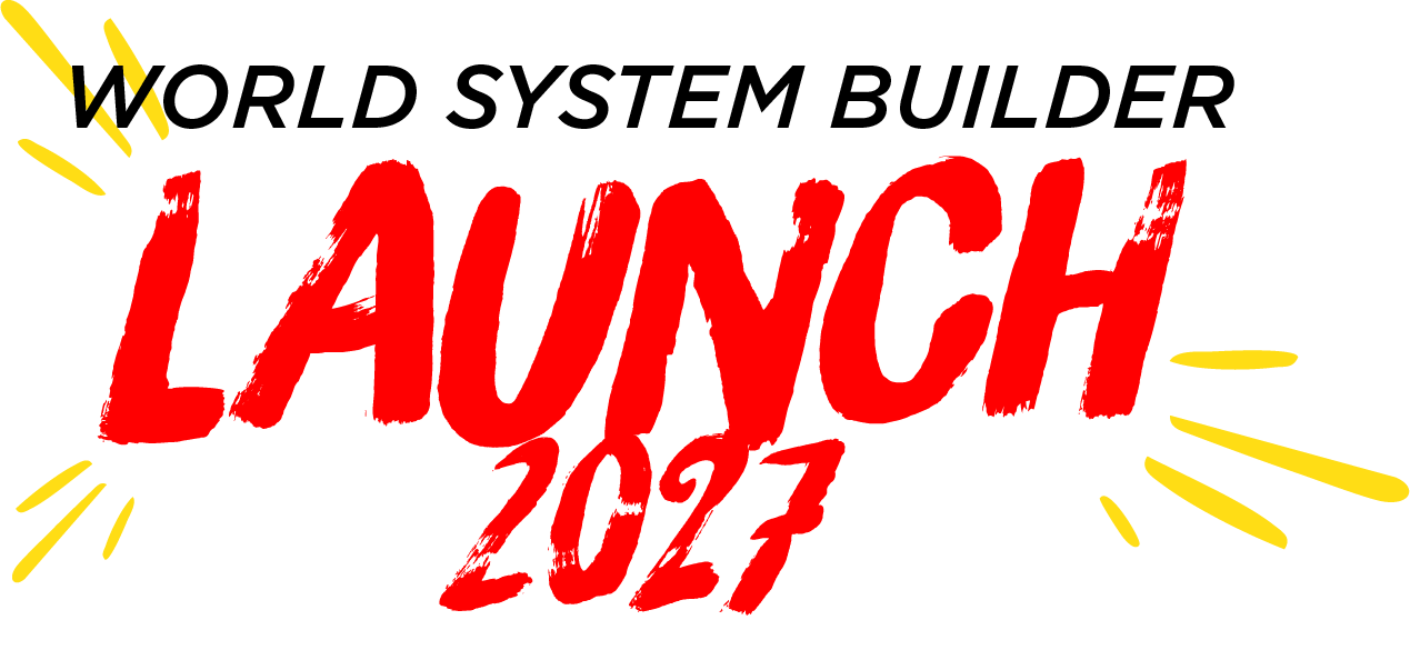 World System Builder Launch 2027 logo